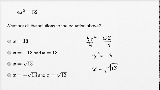 Isolating quantities — Harder example  Passport to 